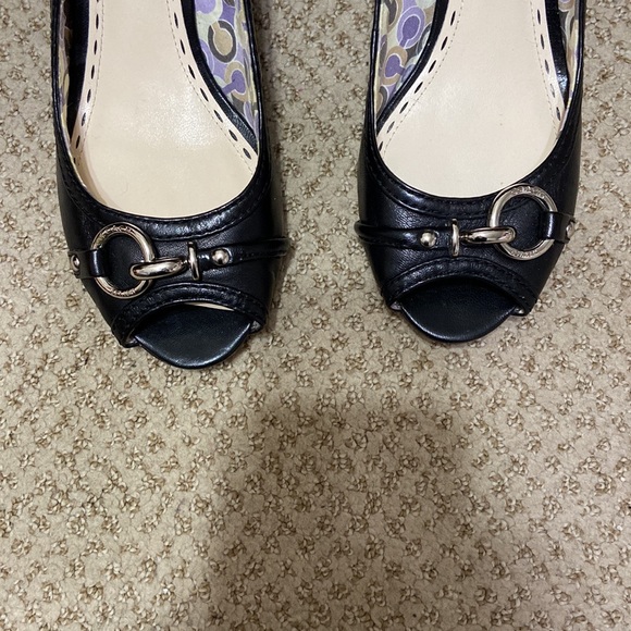 Coach STELLA Wedges Size 7 - Picture 7 of 10